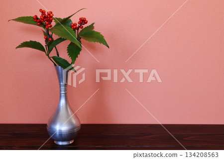 Thousands of fruits in a vase 134208563