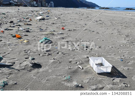 Coastal wreckage Environmental problems Garbage problems Coastal wreckage Environmental problems Garbage problems 134208851