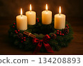 Set of Decorative Candles 134208893