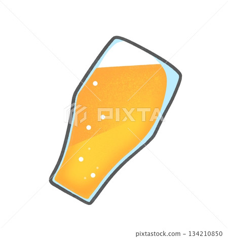 啤酒插畫素材 | 祝酒式啤酒杯 啤酒插畫素材 | 祝酒式啤酒杯 134210850