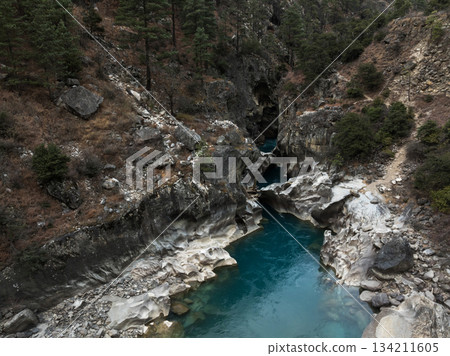 Aerial view of landscape in Guangzhou city, China Aerial view of landscape in Guangzhou city, China 134211605