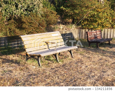 Park bench B Park bench B 134211856