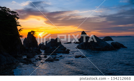 Sasagawa flow/evening view 134212668