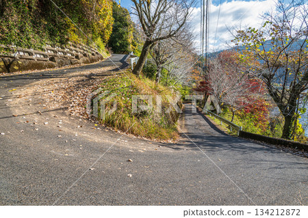 通往京都府笠木町笠木山村的道路 134212872