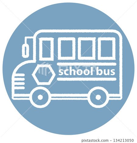 School bus simple icon 1-2-blue School bus simple icon 1-2-blue 134213050