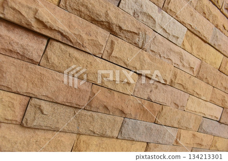 blank old brick wall background, interior and exterior design 134213301