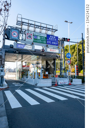 Scenery of the Daikancho ramp on the Shuto Expressway 134214152