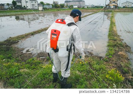 農家 農民 農夫 134214786