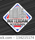 Vector logo for Rotterdam 134215174