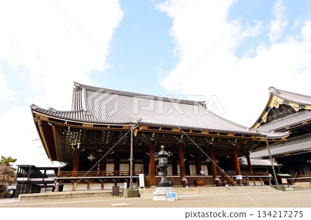 京都府,東本願寺,阿彌陀堂(重要文化財產),京都市下京區常葉町,2022年2月 京都府,東本願寺,阿彌陀堂(重要文化財產),京都市下京區常葉町,2022年2月 134217275