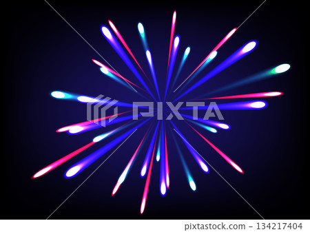 Abstract background with colorful explosion blast 134217404