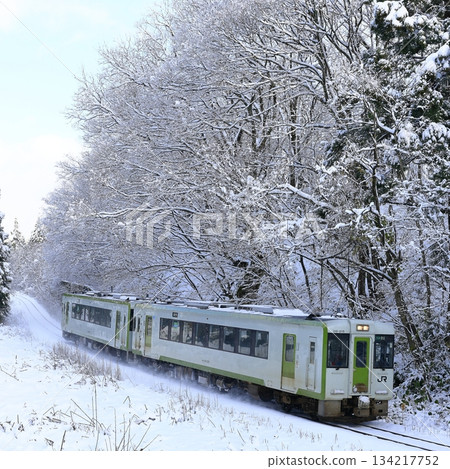 Banetsu西線與雪景 134217752