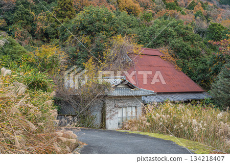 京都府笠木町山區的一棟廢棄房屋 134218407