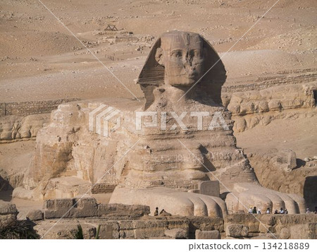 獅身人面像正面圖 134218889