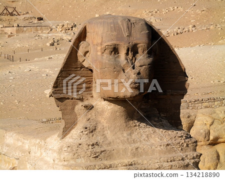 獅身人面像正面圖 134218890