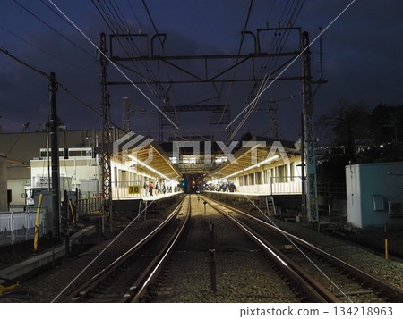 Early morning station grounds 134218963