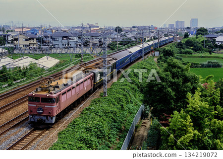 2007 EF81102 Blue Train Nihonkai No. 4 running on the Tokaido Line 134219072
