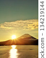 Japan's dawn Mt Fuji and the sun Japan's dawn Mt Fuji and the sun 134219144