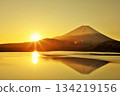 Japan's dawn Mt Fuji and the sun Japan's dawn Mt Fuji and the sun 134219156