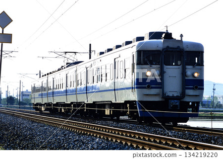 2007: Three 413 series local trains running on the former Hokuriku Main Line 2007: Three 413 series local trains running on the former Hokuriku Main Line 134219220