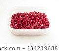 Frozen pomegranate seeds 134219688