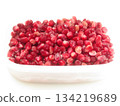 Frozen pomegranate seeds 134219689