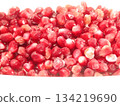 Frozen pomegranate seeds 134219690