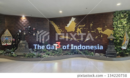 This is the airport situation at Seokarno-Hatta Jakarta.  134220738