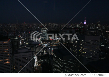 Night view from Tokyo Metropolitan Government Office Night view from Tokyo Metropolitan Government Office 134220808