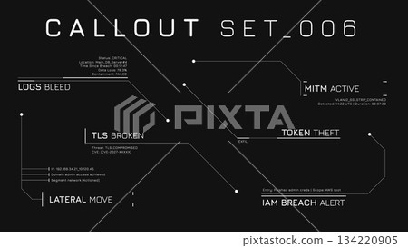 Callout Hud Set Callout Hud Set 134220905