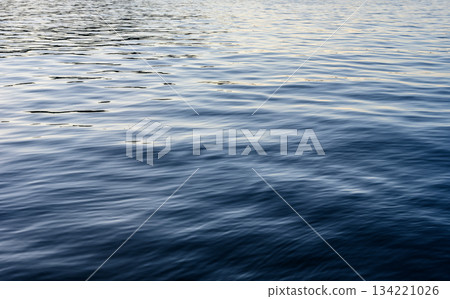 Deep blue ripples 134221026