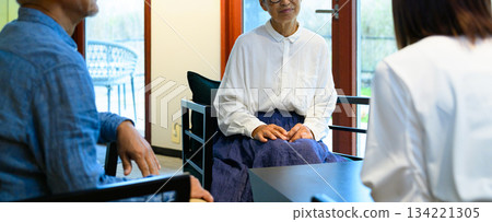 Interviews between the elderly and the younger generation Interviews between the elderly and the younger generation 134221305