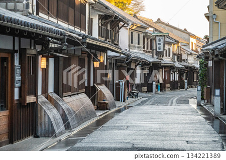 岡山縣（12月）【旅遊景點】倉敷市美官歷史街區的古樸街道 134221389