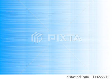 A bright, clean, and refreshing background material with a soft hairline pattern running horizontally, intermittently draped from blue to white. 134222210