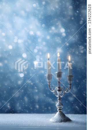 orthodox new year snow sparkle calm blue backdrop simple layout orthodox new year snow sparkle calm blue backdrop simple layout 134222628