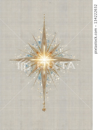 orthodox new year holy star motif soft radiance modern clean 134222632