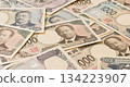 Japanese banknotes 134223907