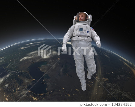 宇航員和地球 134224192