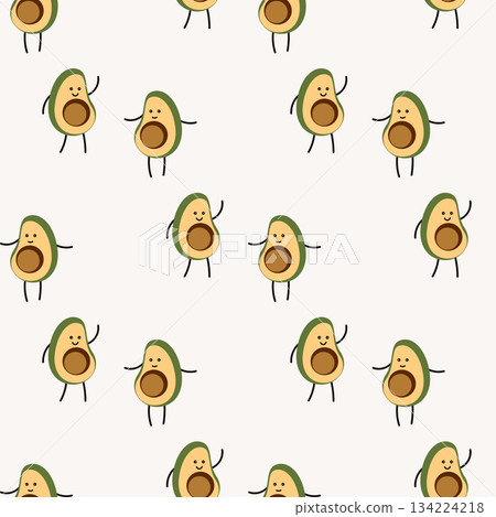 funny avocado characters funny avocado characters 134224218