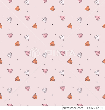 pink crystals pattern pink crystals pattern 134224219
