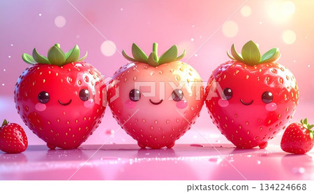 Pink and red heart shape balloons vector illustration for Valentine's Day romance and wedding celebration design Pink and red heart shape balloons vector illustration for Valentine's Day romance and wedding celebration design 134224668
