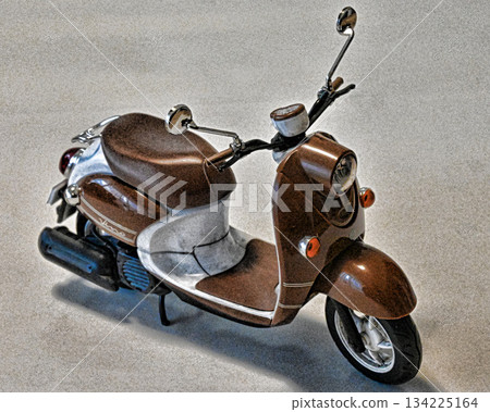 Motorcycle model 134225164