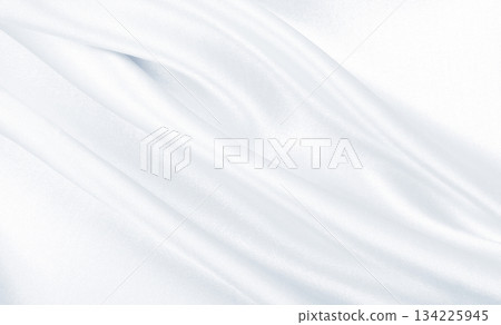 Smooth elegant grey silk or satin luxury cloth as wedding background. Luxurious background design Smooth elegant grey silk or satin luxury cloth as wedding background. Luxurious background design 134225945