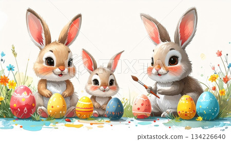 Easter-themed backgrounds are perfect for promotional backgrounds. Easter-themed backgrounds are perfect for promotional backgrounds. 134226640