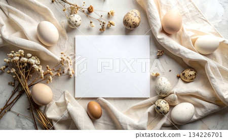 Easter-themed backgrounds are perfect for promotional backgrounds. 134226701