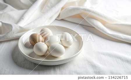 Easter-themed backgrounds are perfect for promotional backgrounds. 134226715