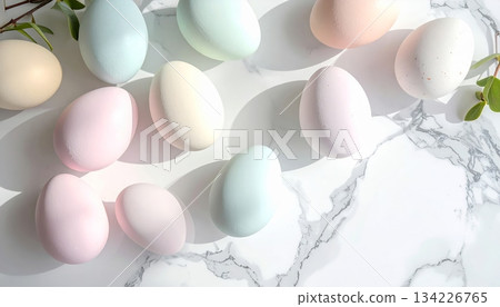 Easter-themed backgrounds are perfect for promotional backgrounds. 134226765