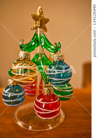 Maltese glass Christmas tree Maltese glass Christmas tree 134226940