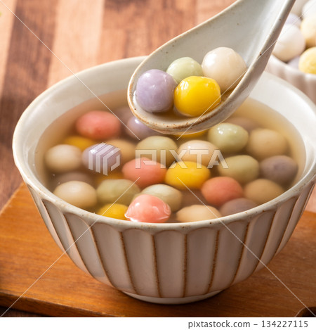 湯圓 冬至 多彩 五彩 五行 Colorful tangyuan タンユエン もち団子 湯圓 冬至 多彩 五彩 五行 Colorful tangyuan タンユエン もち団子 134227115