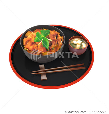 Katsudon is a rice bowl staple found in school cafeterias and set meal restaurants. Katsudon is a rice bowl staple found in school cafeterias and set meal restaurants. 134227223